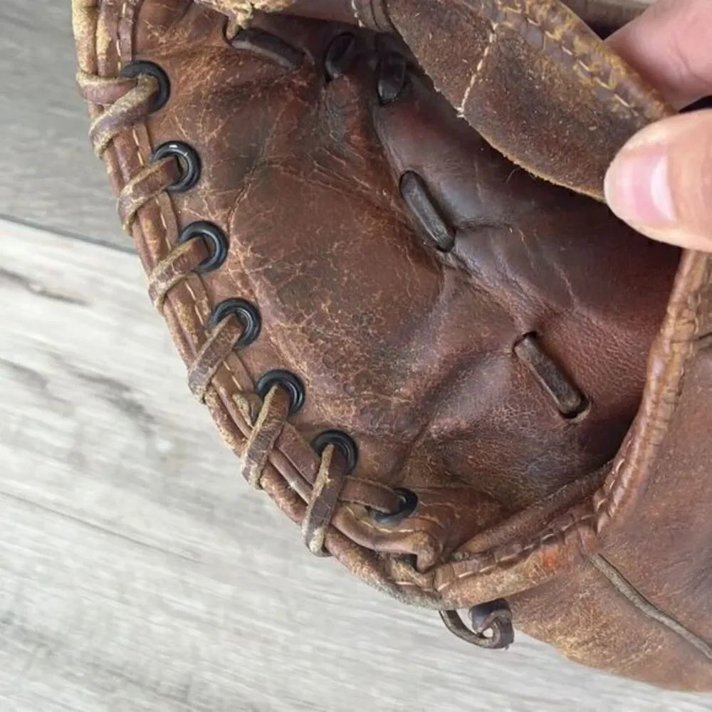 Vintage 1950s All-Star Jackie Brandt JC Higgins 1637 Rare Baseball‎ Glove Mitt